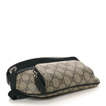 Gucci GG Supreme Monogram Belt Bag Black 4 of 9
