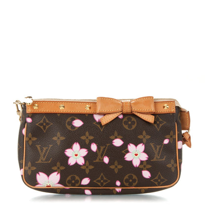 Louis Vuitton Monogram Cherry Blossom Pochette Accessories Brown 1 of 7