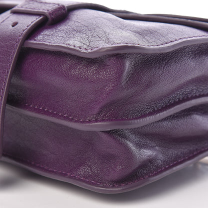 Proenza Schouler Lambskin PS1 Pochette Clutch Grape Jam 10 of 12