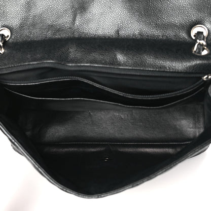 Chanel Caviar Quilted Maxi Single Flap Black 5 of 11