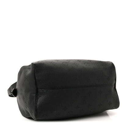 Louis Vuitton Calfskin Monogram Speedy P9 Bandouliere 30 Ultra Black 5 of 9
