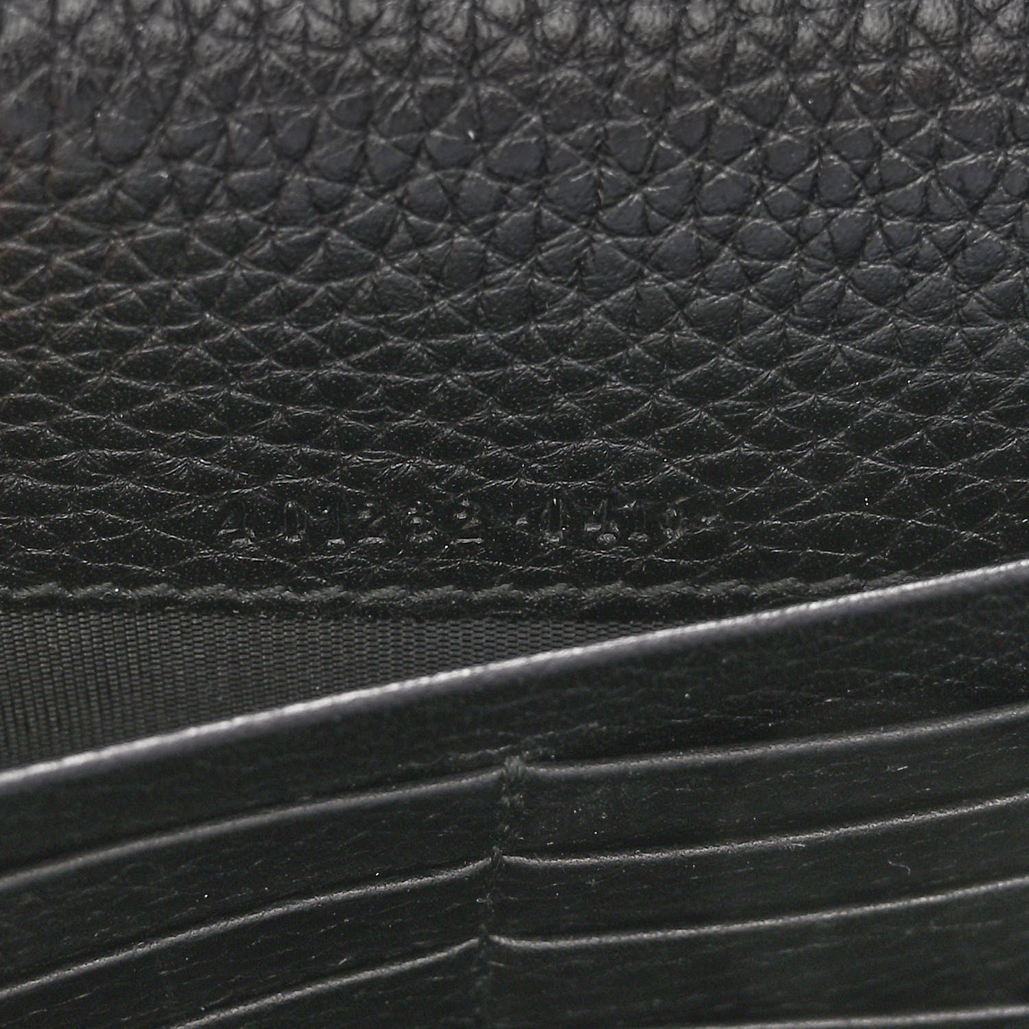 Gucci Calfskin GG Marmont Chain Wallet Black 7 of 11