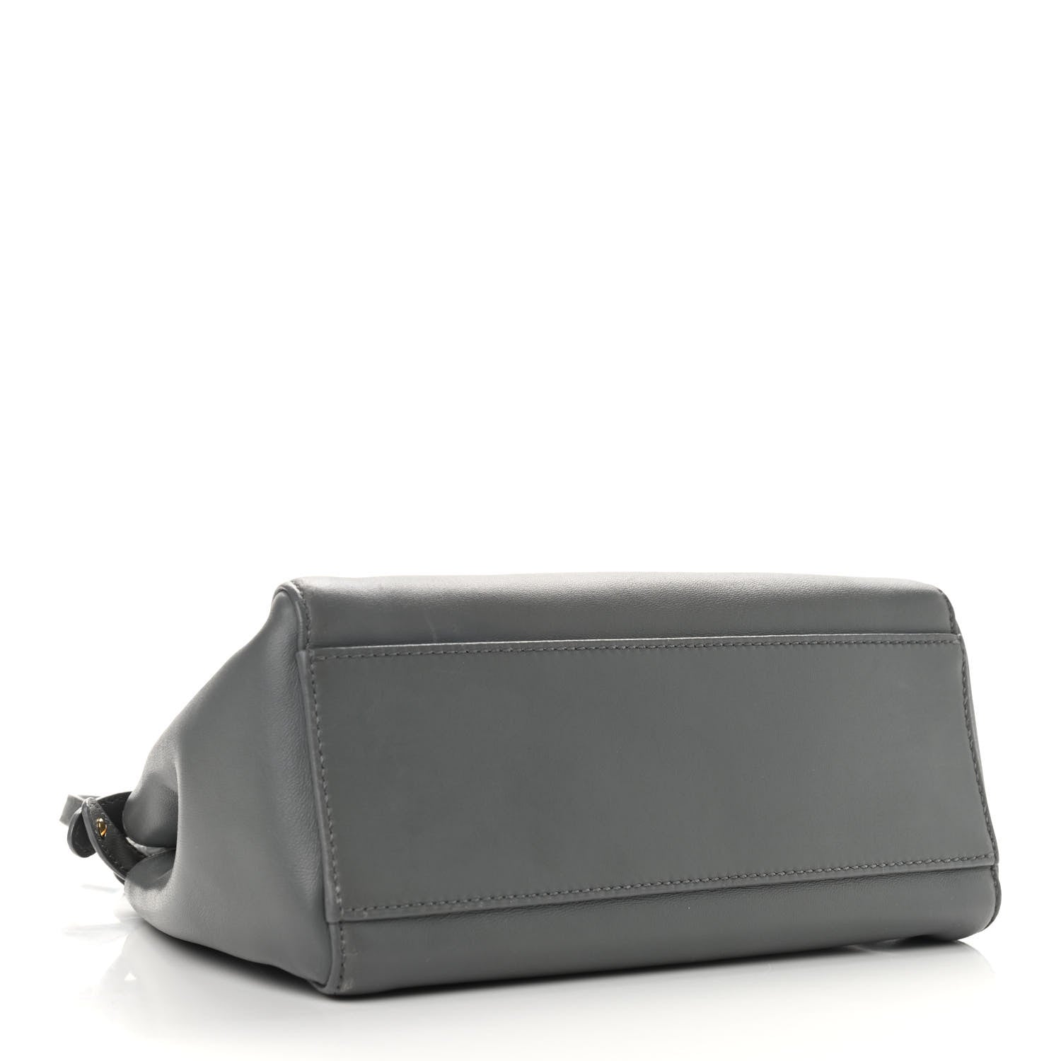 Fendi Nappa Colorblock Mini Peekaboo Iconic Satchel Grigio Chiaro Fragola Blue 6 of 20