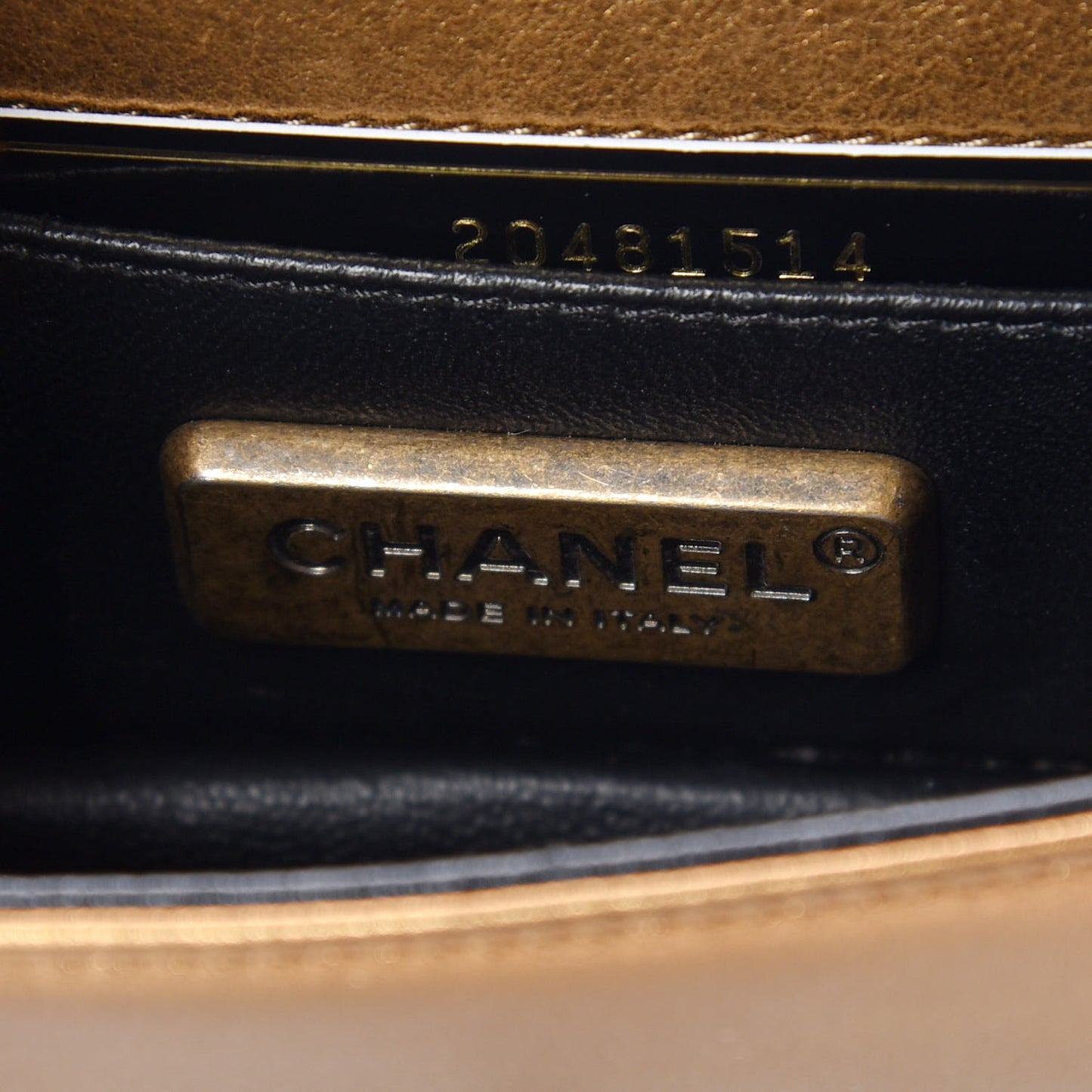 Galuchat Stingray Mini Boy Flap Gold