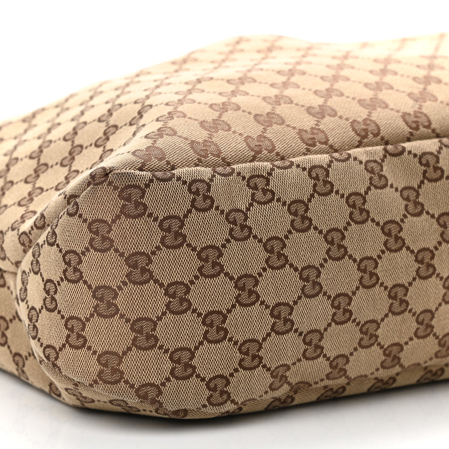 Gucci Monogram Large Horsebit Chain Hobo Brown 8 of 10