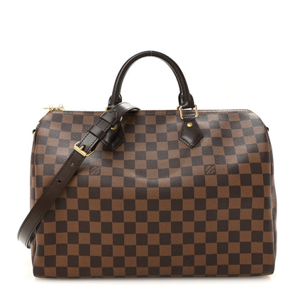 Louis Vuitton Damier Ebene Speedy Bandouliere 35 1 of 13