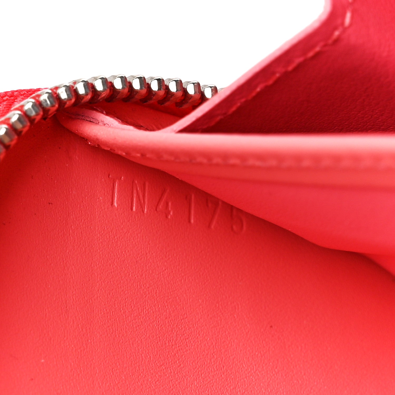 Louis Vuitton Vernis Rayures Zippy Wallet Poppy 7 of 13