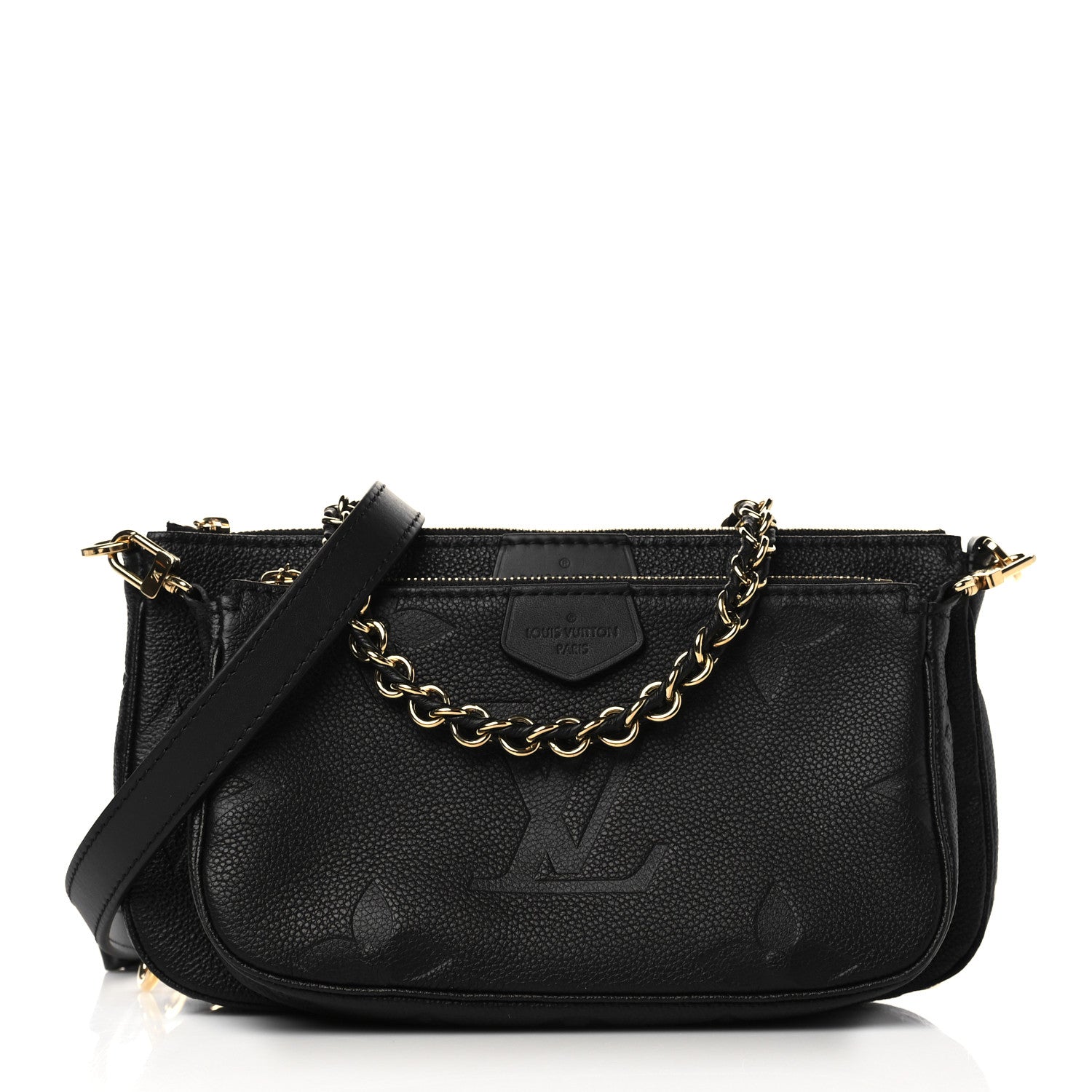 Louis Vuitton Empreinte Monogram Giant Multi Pochette Accessories Black 1 of 9