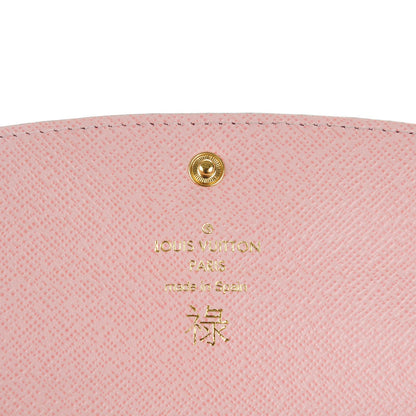 Louis Vuitton Monogram Emilie Wallet Rose Ballerine 5 of 8