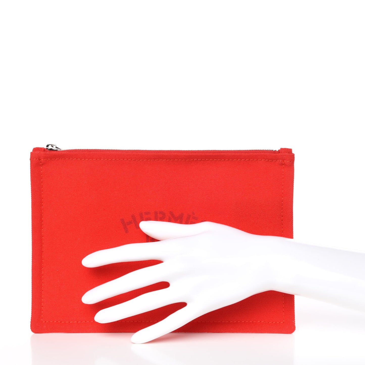 Toile Flat Yachting Pouch Rouge
