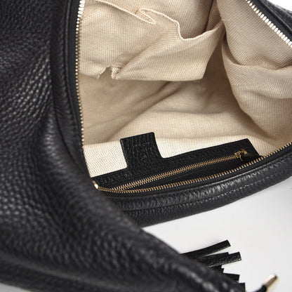 Gucci Pebbled Calfskin Large Soho Hobo Black 5 of 7