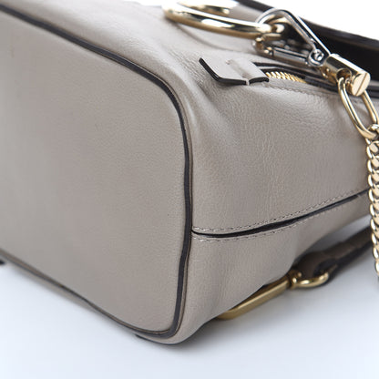 Chloe Suede Calfskin Mini Faye Backpack Motty Grey 10 of 14