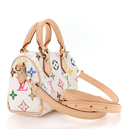 Louis Vuitton LV X TM Monogram Multicolor Nano Speedy White 2 of 10