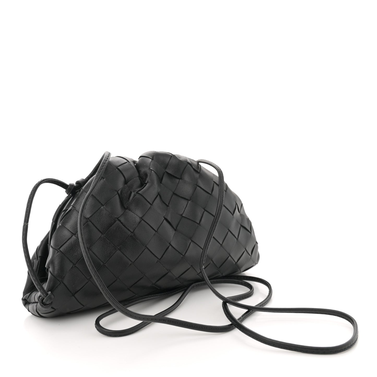 Nappa Intrecciato The Mini Pouch Black