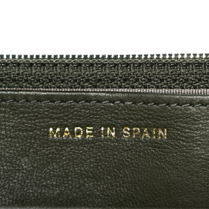 Chanel Lambskin Timeless CC Wallet On Chain WOC Khaki 8 of 9