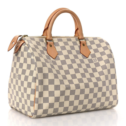 Louis Vuitton Damier Azur Speedy 30 3 of 13