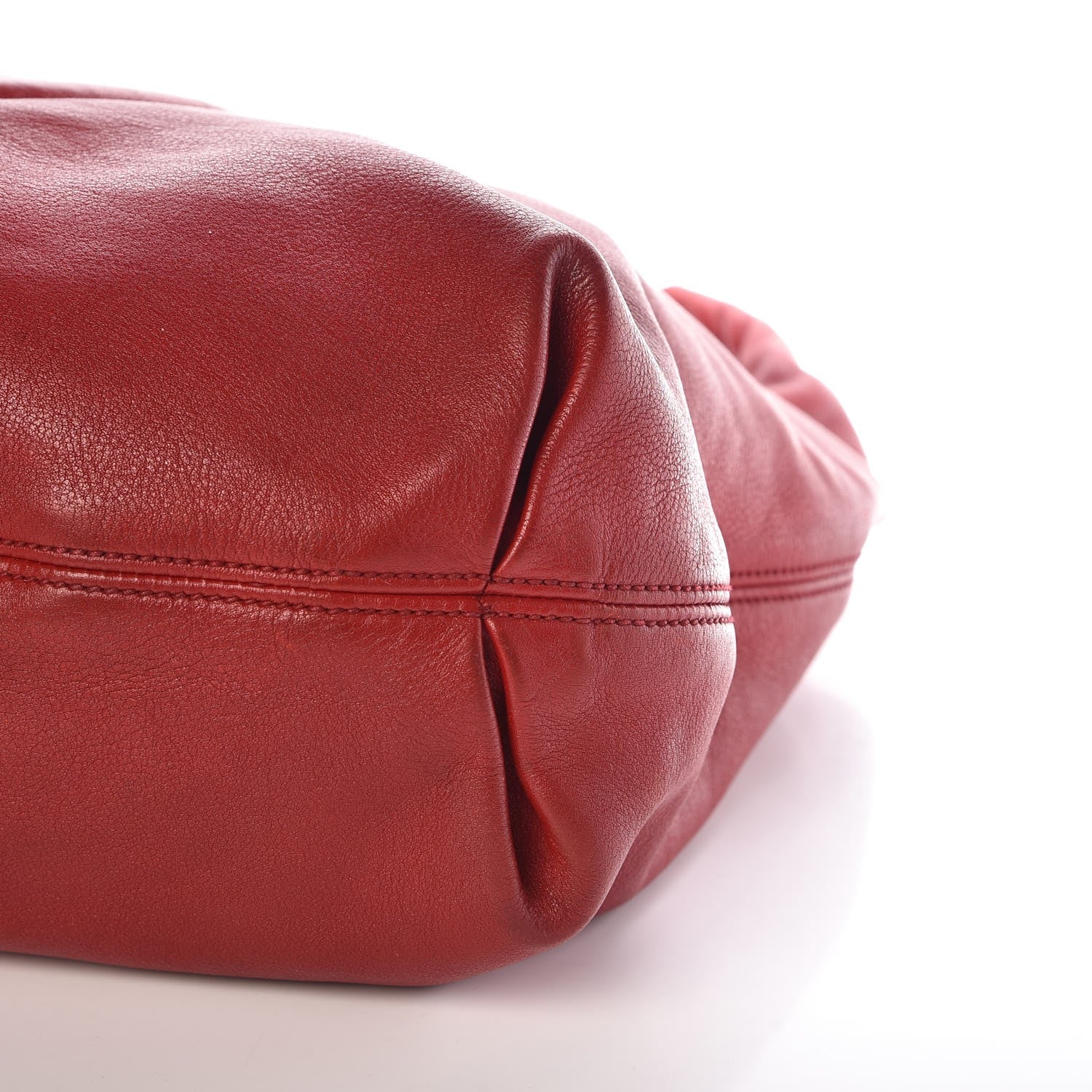 Gucci Pebbled Calfskin Large Soho Hobo Red 12 of 13