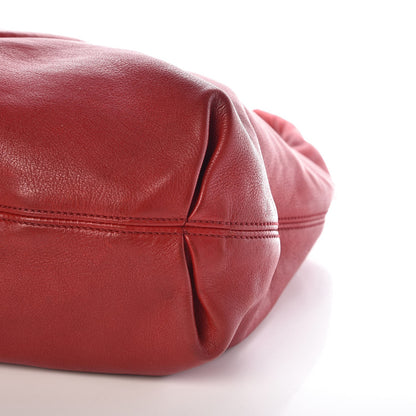 Gucci Pebbled Calfskin Large Soho Hobo Red 12 of 13