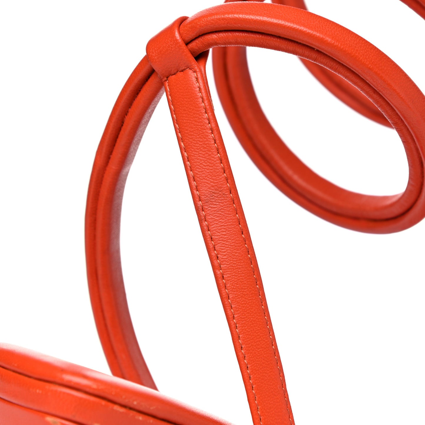 Nappa Spiral Sandals 40 Orange