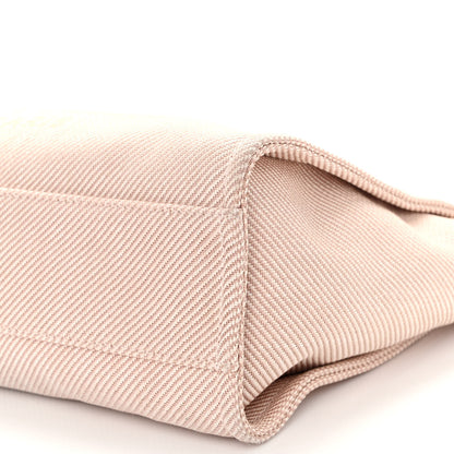 Chanel Mixed Fibers Calfskin Small Deauville Tote Beige 10 of 13