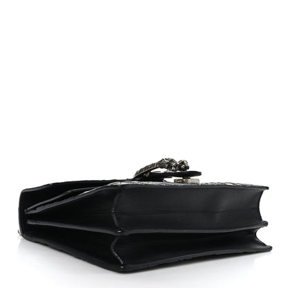 Gucci GG Supreme Monogram Arabesque Medium Dionysus Shoulder Bag Black 4 of 9