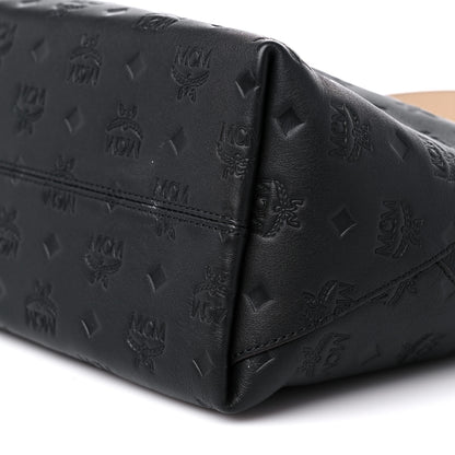MCM Calfskin Ottomar Large Klara Hobo Black 8 of 8