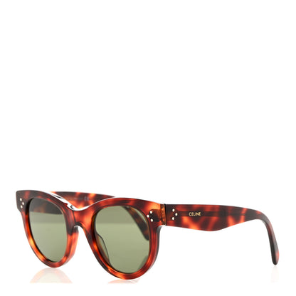Celine Acetate Round Sunglasses CL4003IN Tortoise 1 of 7