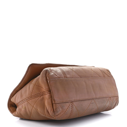 Chanel Lambskin Quilted Large Soft Touch Flap Beige 4 of 12