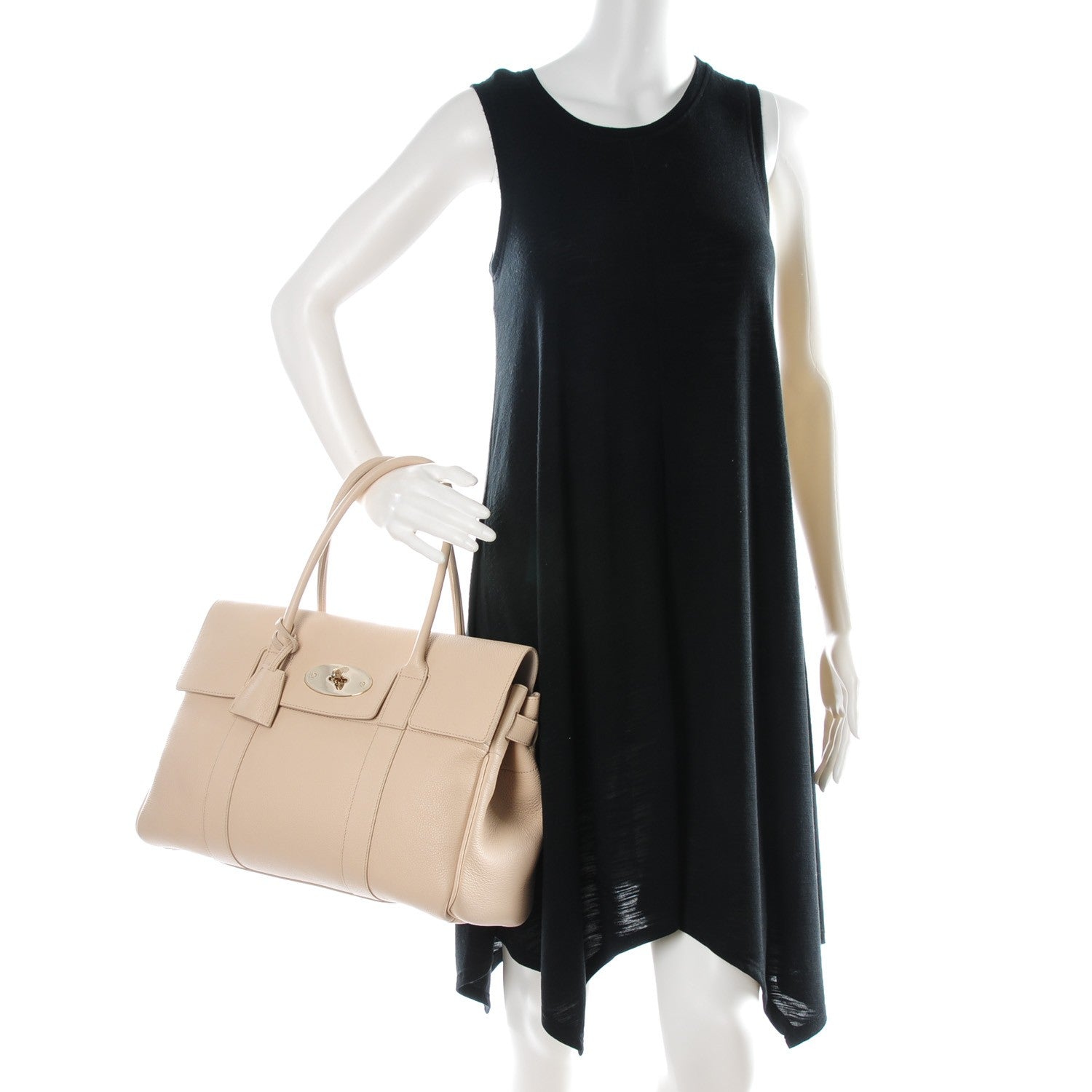 Mulberry Small Classic Grain Bayswater Buttercream 2 of 8