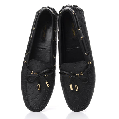 Louis Vuitton Empreinte Gloria Loafers 40 Black 5 of 10