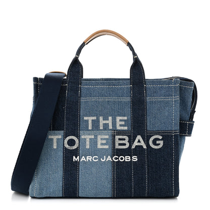 Marc Jacobs Denim Canvas Medium The Tote Bag Blue 1 of 10