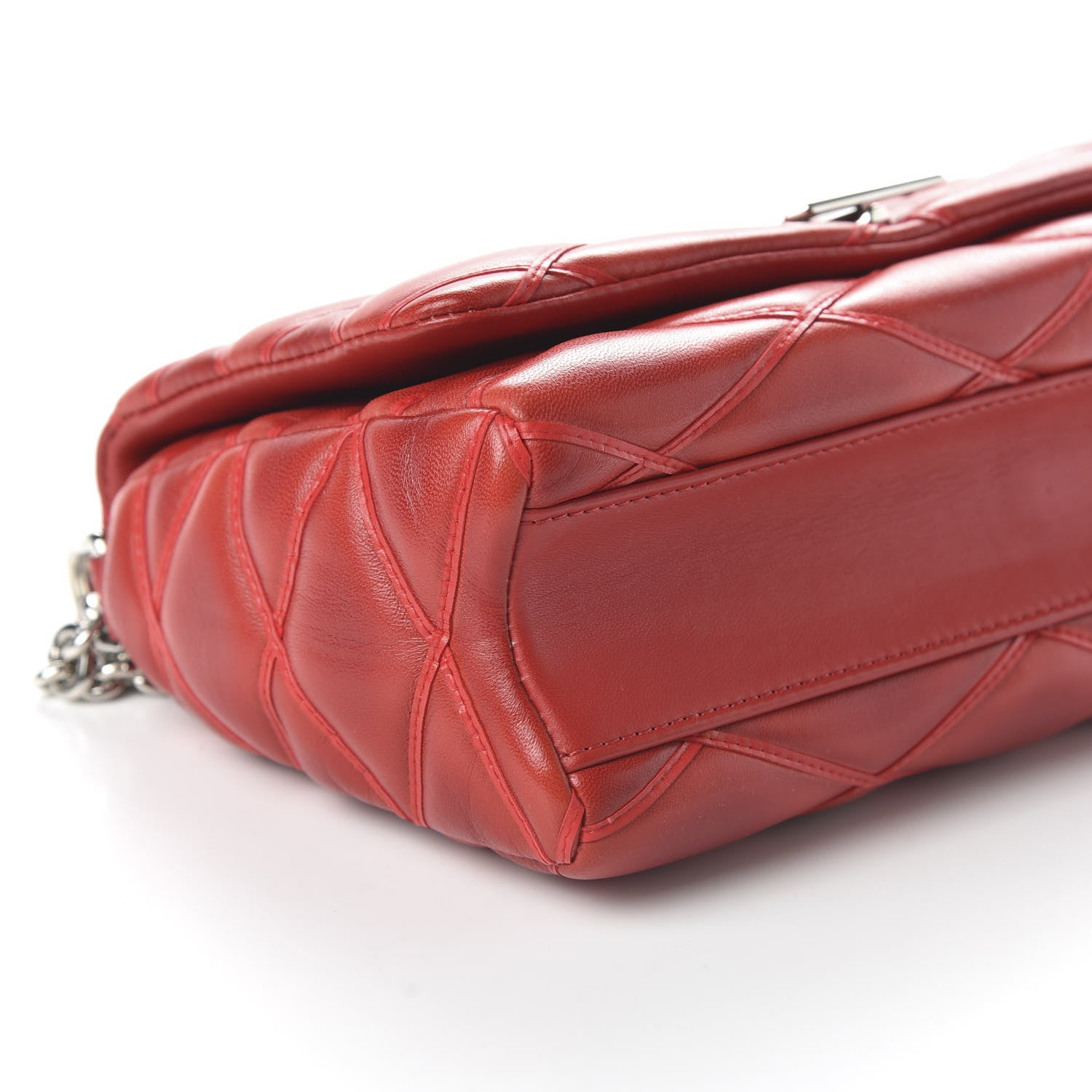 Louis Vuitton Lambskin Malletage GO-14 PM Red 7 of 10