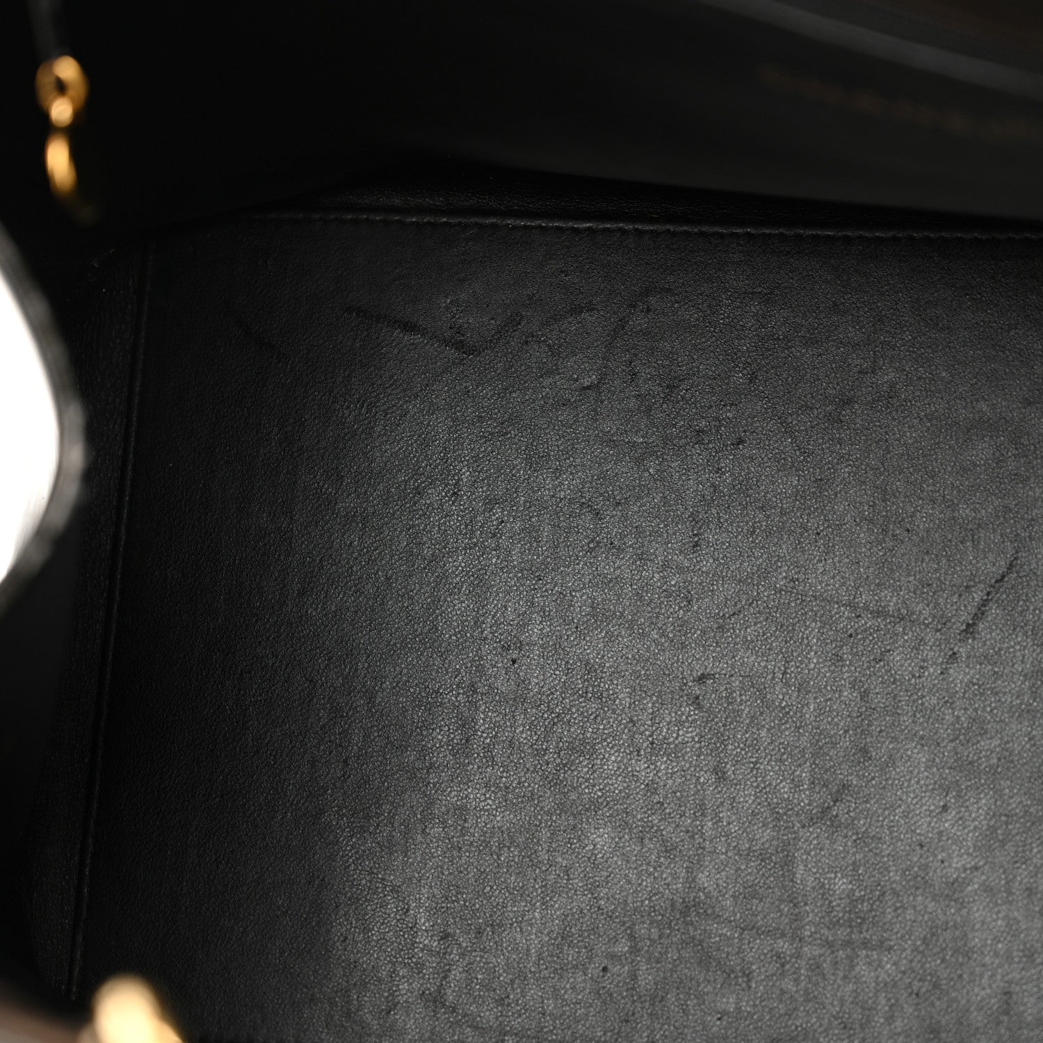 Chanel Patent Quilted Grand Shopping Tote GST Black 12 of 22