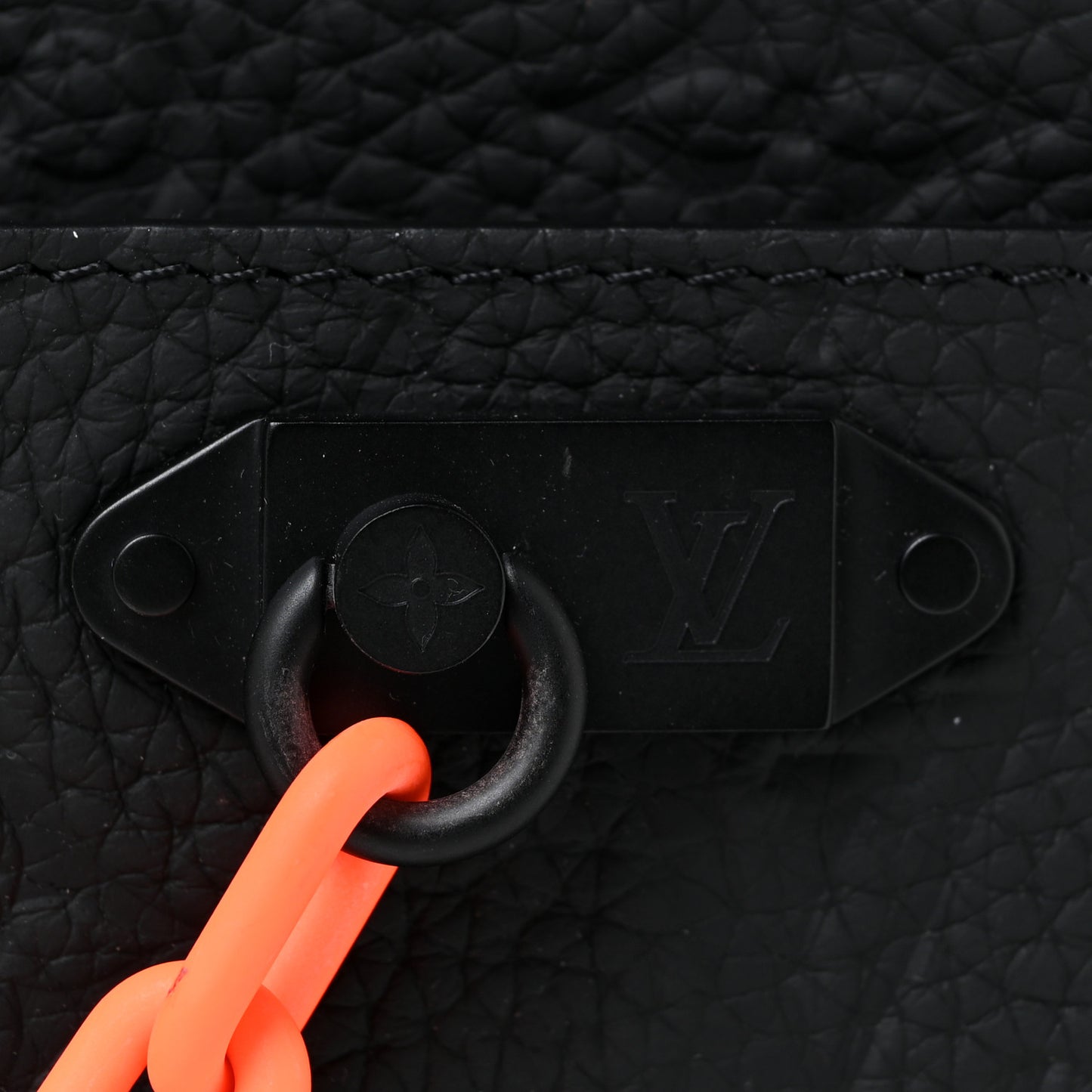 Taurillon Monogram Uniformes Solar Ray Soft Pochette Volga Belt Bag Black