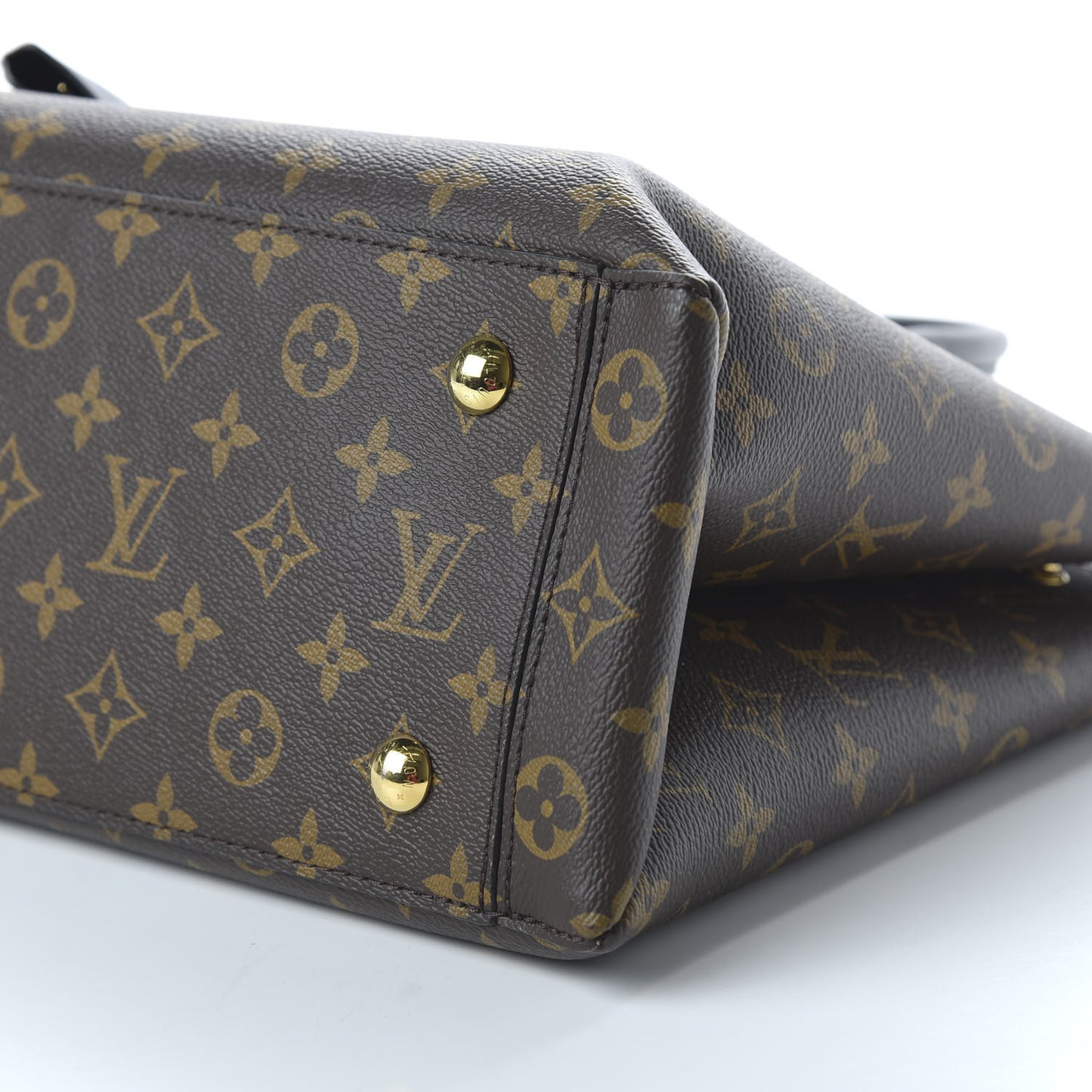 Monogram Flower Tote Black