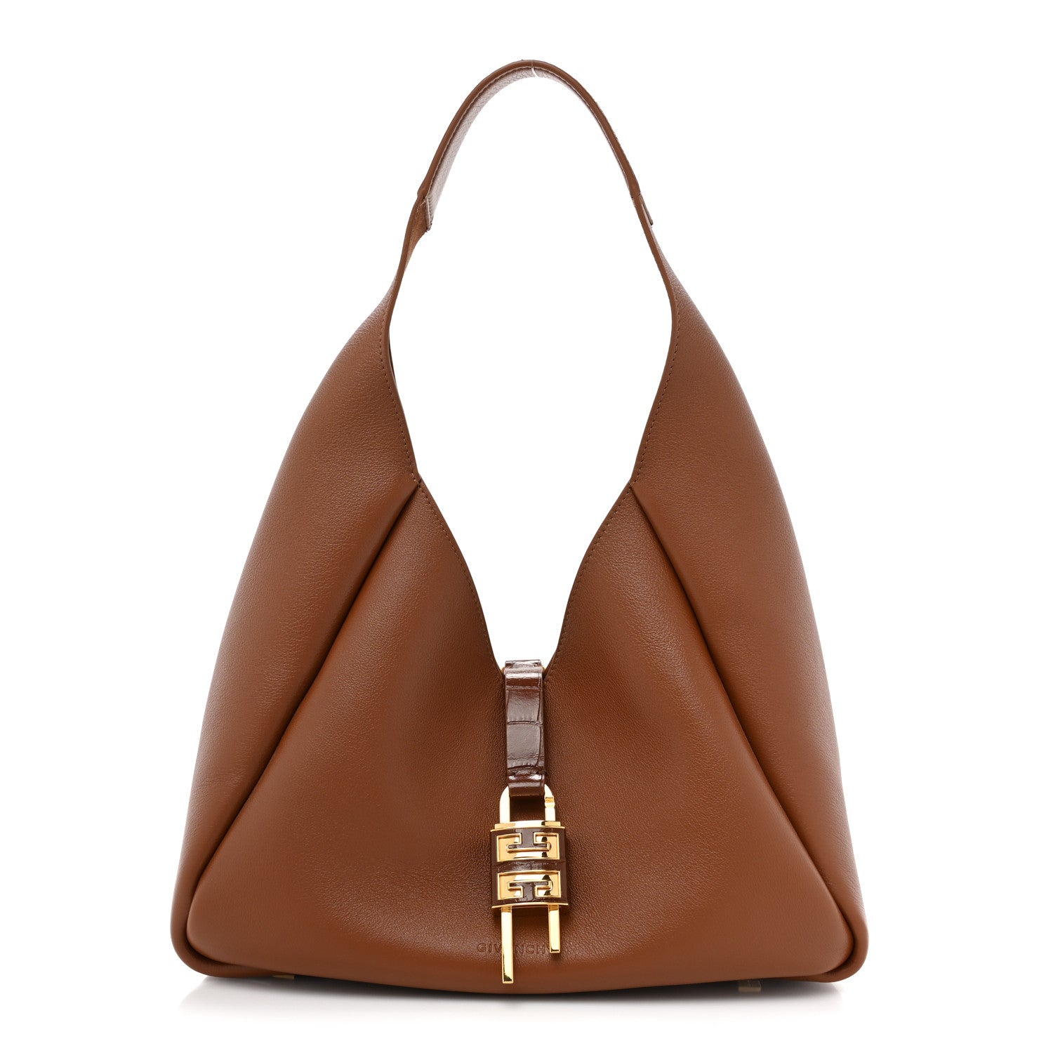 Givenchy Calfskin Medium G-Lock Hobo Tan 1 of 8