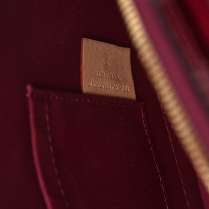 Louis Vuitton Vernis Alma BB Magenta 9 of 9