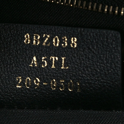 Fendi Vitello Bi-Color FF 1974 Embossed Mini Backpack Maya Black 7 of 17