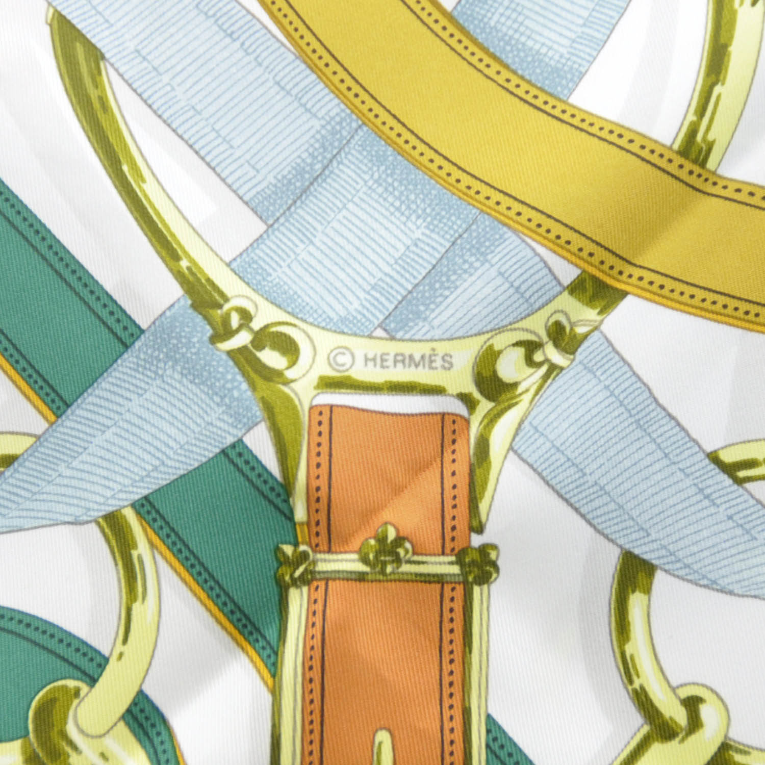 Hermes Silk Cavalcadour Scarf 90 4 of 4