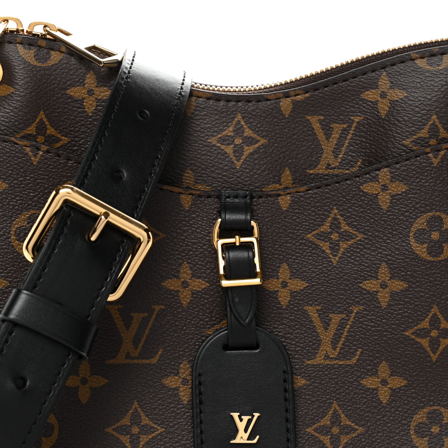 Louis Vuitton Monogram Odeon PM Black 7 of 10