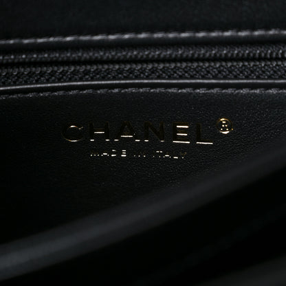 Chanel Lambskin Quilted Small Trendy CC Dual Handle Flap Bag Black 6 of 10