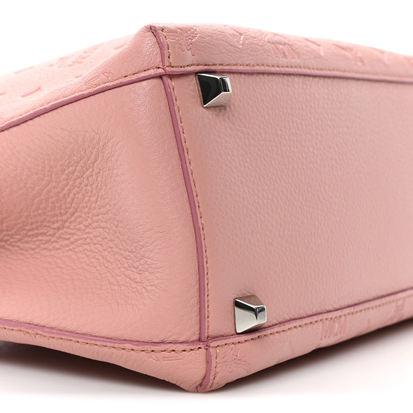 Calfskin Ottomar Monogram Sarah Medium Hobo Pink Blush
