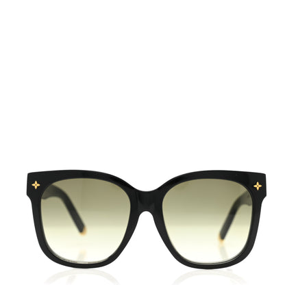 Louis Vuitton Acetate My Monogram Cat Eye Sunglasses Z1729W Black 2 of 7