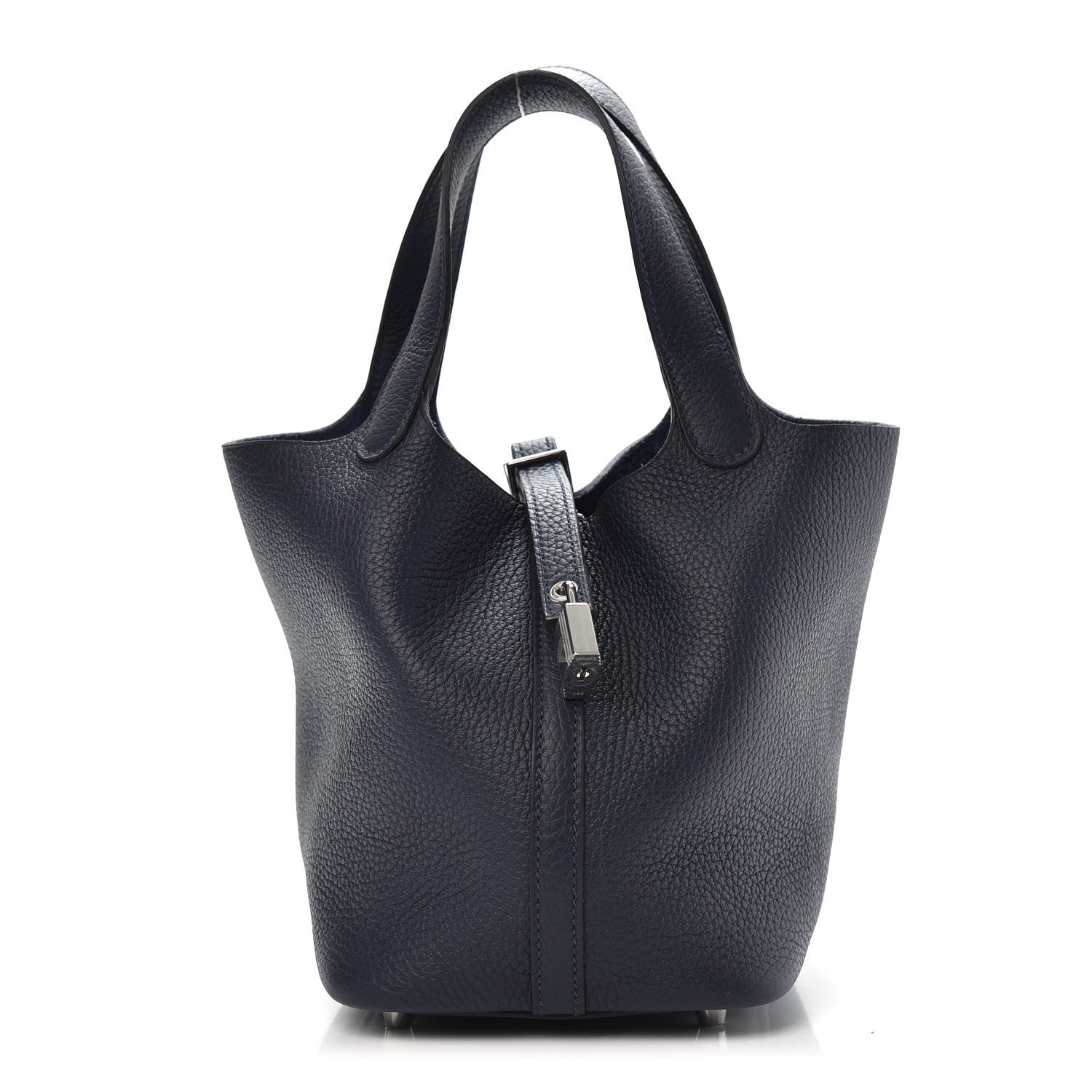 Hermes Taurillon Clemence Picotin Lock 18 PM Bleu Nuit 1 of 8