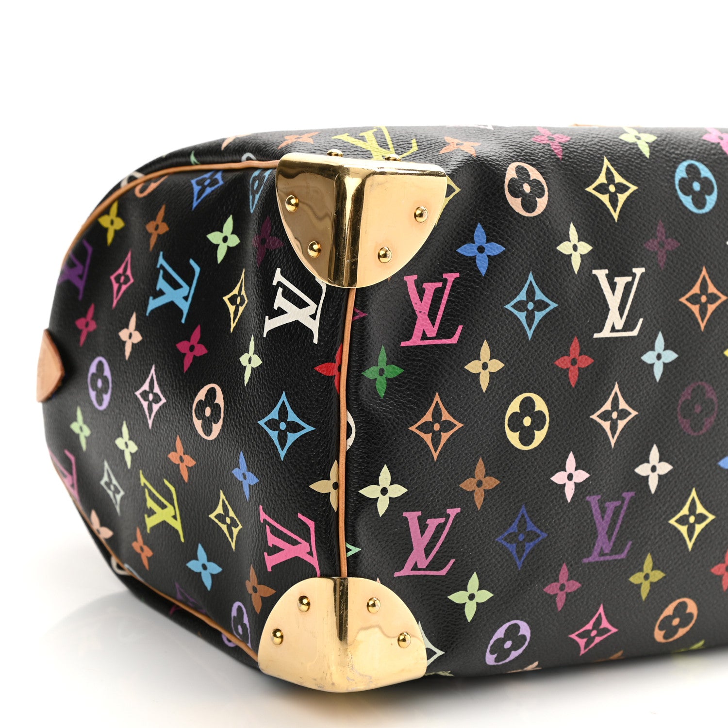 Louis Vuitton Monogram Multicolor Speedy 30 Black 8 of 10