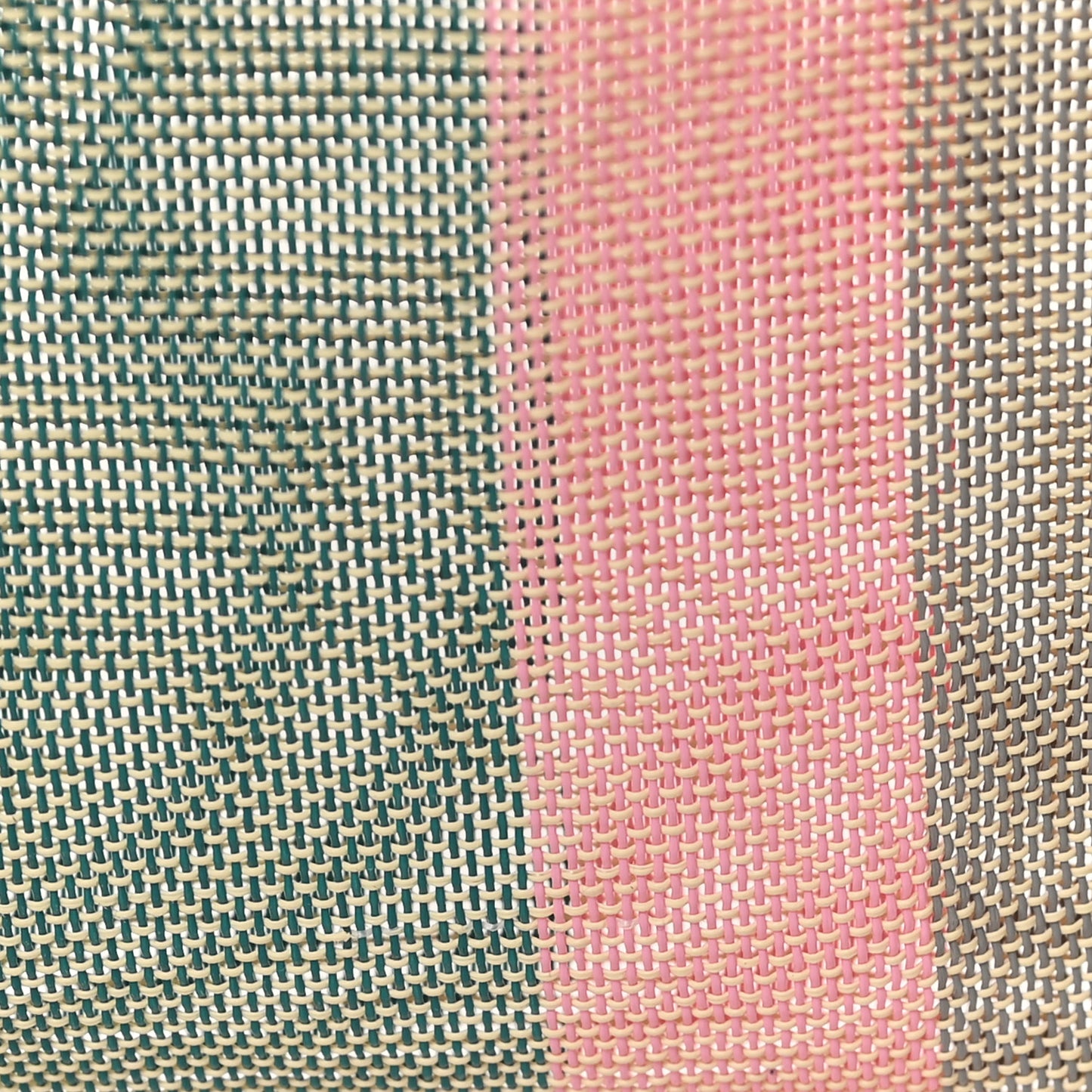 Mesh Saddle Calfskin Mini Barn Tote Bag Multicolor