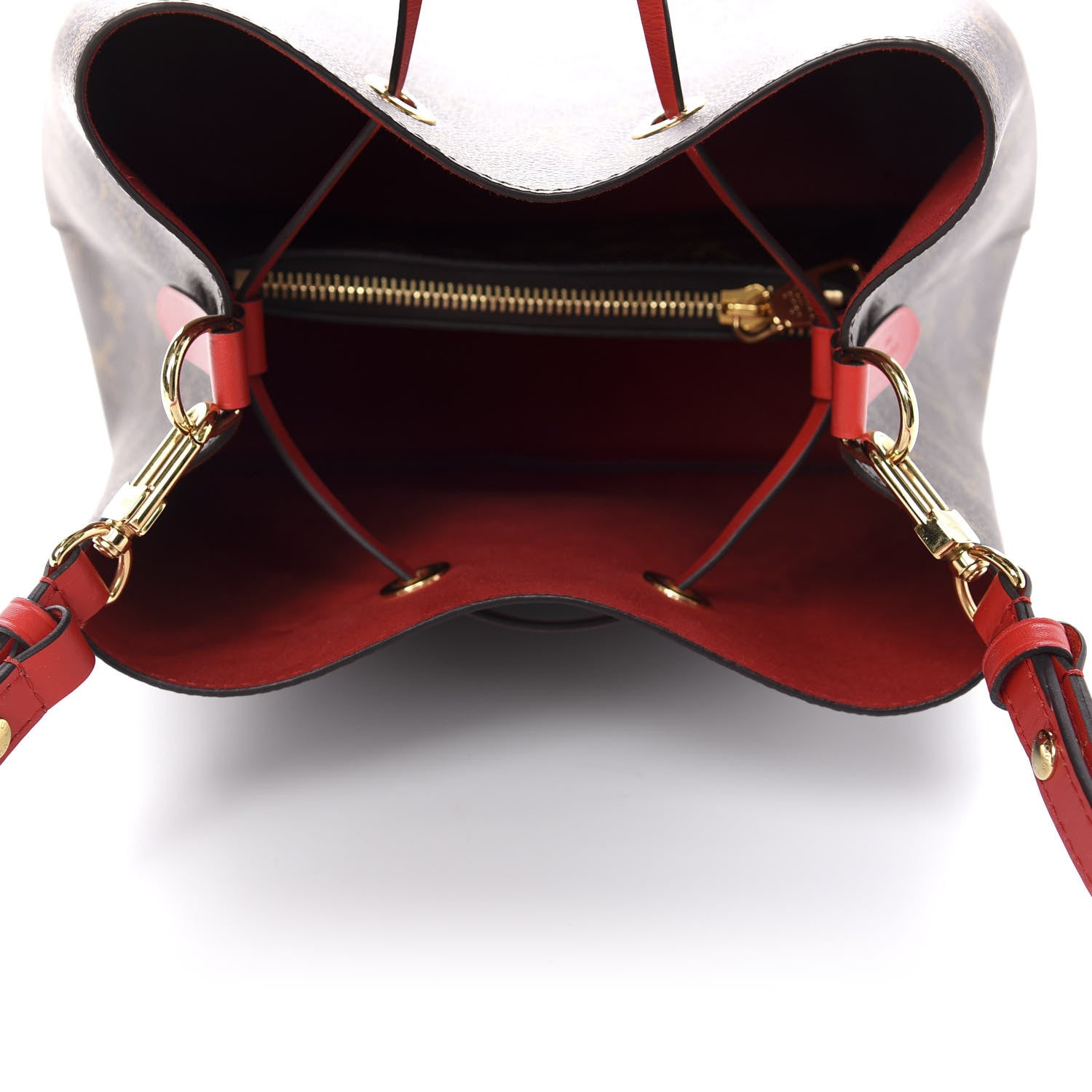 Louis Vuitton Monogram Neonoe MM Coquelicot 5 of 10
