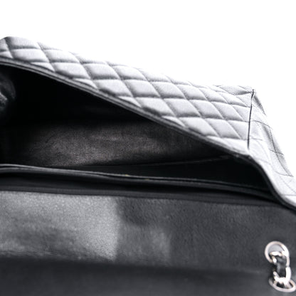 Chanel Caviar Quilted Maxi Single Flap Black 5 of 14