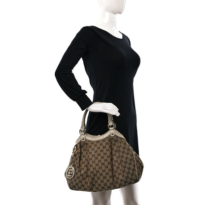 Gucci Monogram Medium Sukey Tote Off White 2 of 21