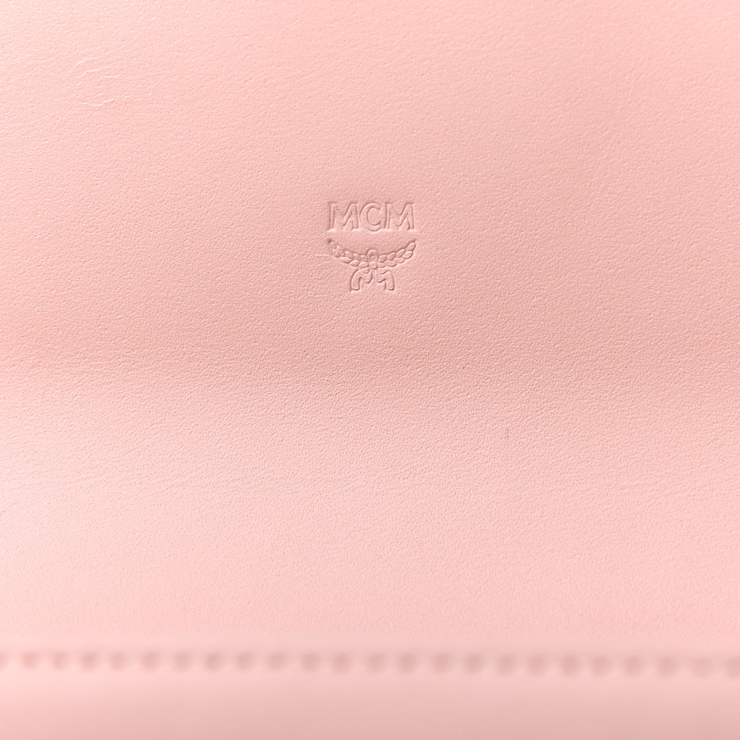 MCM Visetos Large Patricia Wallet On Chain Soft Pink 8 of 11